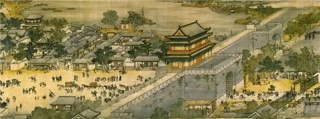 绚烂而精致丨宋代建筑之美_园林-花瓣网