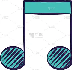音乐,白色背景,音符,分离着色,白色,床单,图像,艺术,设计,签名