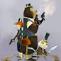 They're like the A-team. Only animals -