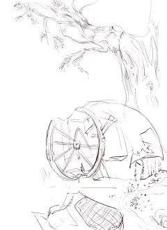 特種兵  的插画 一棵树