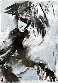 富有冲击力的人物插画设计 | Russ Mills