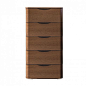 Modern luxury tall chest of drawers 'Moby' by Morassutti
