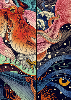 西瓜花子采集到插画