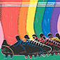 amor color Eurocopa2021 football football shoes holasoyka ILLUSTRATION  orgullolgtb