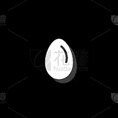 蛋,图标,平坦的,空白的,闪亮的,概念,精神振作,清新,开端,有营养的