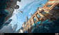 HYPERSCAPE_Chasing_on_the_rooftop, Pengzhen Zhang : It is FUN to join Ubisoft's new Battle Royale game HYPERSCAPE in early 2020,and I am so glad to meet and know a lot friends and talented concept artists here.
The core team of HYPERSCAPE was from the wel