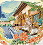 国风动态插画4