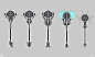 Warframe: Sundial Weapon Set - Login Rewards, Sean Bigham : Done in late 2015 for 500 days of Warframe login rewards and all featured a sun dial theme.  This set of weapons was really interesting and is pretty nostalgic as they were my first attempt at fo