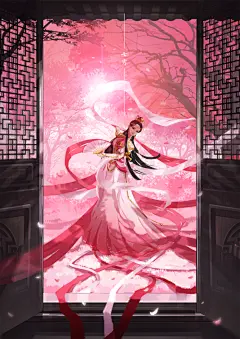 门系列壁纸-二狗美子_插画,同人,壁纸_涂鸦王国插画