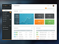 Nukern CRM Dashboard – Aurelien Salomon, via Dribbble