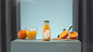 art direction  commercial Film   healthy juice lighting motion orange set design  SKY