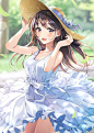 动漫超话二次元超话《二次元少女原画集锦》（三百一十九）日本推特画师『森倉円』插画集④ ​​​​