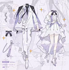 ✨指引我们走向星辰大海｜情侣服设展示 - 小红书