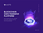 HYPR | Blockchain Concept Landing Page Design : It is a concept landing page design for HYPR company (one of the most popular issues of nowadays, Blockchain).