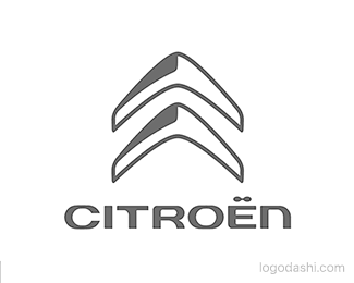 雪铁龙（Citroën）全新扁平化LOG...