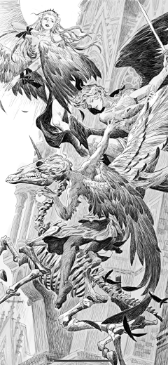 呜呜2345采集到版画/线描