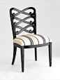 Jan Showers Loop Dining Chair traditional dining chairs