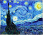 The Starry Night (1889) - Vincent Willem van Gogh 