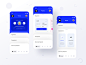 Tenant app assignment (Home ver 1 with Payment and complaint) vector tenant application ios app home payment complaint security deposit prakhar neel sharma illustration clean minimal trend pay notifications userprofile