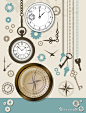古典钟表元素 - iMS素材共享平台|Arting365 - 分享，发现好素材