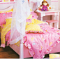 【韩国定做床品】X016 快乐童年*天使小公主儿童床品套件 #韩国# #定做# #快乐#