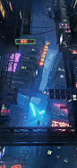 街景 cyberpunk 2 壁纸