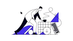 抓人眼球的描边插画 : 想要画好高级灰插画，就要高超的运用明度、纯度、冷暖三个维度的对比，把明度、纯度、色相冷暖看成三个变量，我们要做的就是尽量让颜色在两个变量上有相同之处，这样就有了较强的整体感。