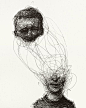 Drawings by Adam Riches