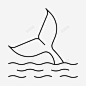 尾巴动物鱼图标高清素材 动物 尾巴 旅游酒店 海洋 鱼 免抠png 设计图片 免费下载