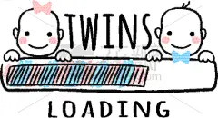 雕刻图像,双胞胎,旅途,计算机,迅速,儿童,装货,问候,联系