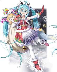 赤月明采集到初音miku