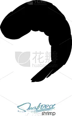 直的,虾,白色,红色,清新,维生素,自然,剪影,瘦身,吃饭