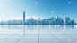 建筑系列通用城市建筑地板广场背景图片