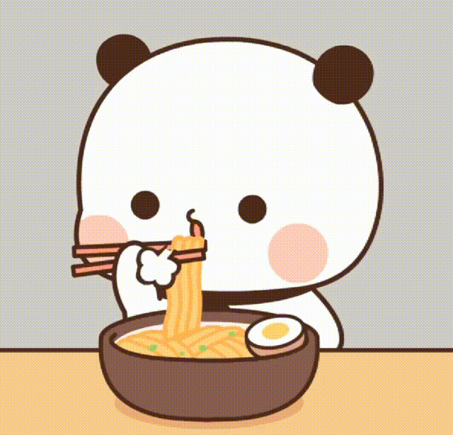 可爱萌萌哒的一二熊猫微信GIF动态表情包