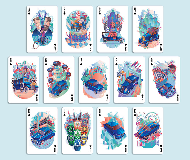 Skoda Poker Cards : ...