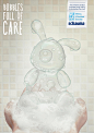 Schauma Print Ad - Bubbles Full of Care - Rabbit