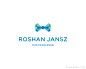 标志说明：Roshan Jansz珠宝摄影师标志设计欣赏。