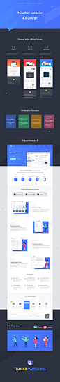 Redesign_website：MindNet : 4.0 Version Design of Company's Official WebsiteI hope you like it.☕️