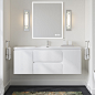 60"x30" LED Bathroom Mirror - Modern - Bathroom Mirrors - by Krugg Reflections | Houzz