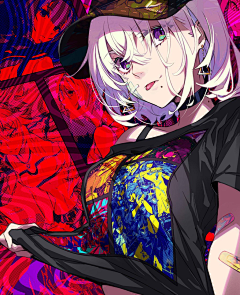 Norichii采集到白髪 | White hair