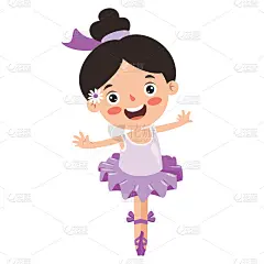 卡通人物表演古典芭蕾