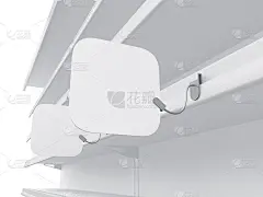 空的架子上有方圆的柳条