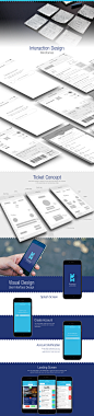 PassApp | Ticket Wallet Mobile App : This is unofficial version, and won't be published (Rejected by Client)PassApp concept is converting the paper ticket to digitized ticket with simple experience enabling users to receive tickets on app, split it with f