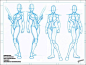 Blank Female Templates 9 by stourangeau on deviantART@北坤人素材