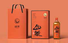 洪雪梅采集到酒包装