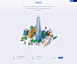 Tinypass illustrations : I have worked with Tinypass on their rebrand, to depict 4 main features of Tinypass's nature. Tinypass is a software-as-a-service that enables publishers and content creators to create and manage business models around their conte
