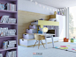 Colorful Kids Room Designs with Plenty of Storage Space : Designing a beautiful kid's room can be a challenge because it must please the kids as well as the parents. On top of that, most people will not want to redecor