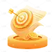 卡通感金融行业纸元素