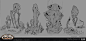 World of Warcraft - Shadowlands - Maldraxxus Concept Sketches, Phillip Zhang 泽彦 : Some early production ideation sketches I did for Maldraxxus.