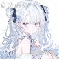 无色系少女 | 头像分享 - 小红书
